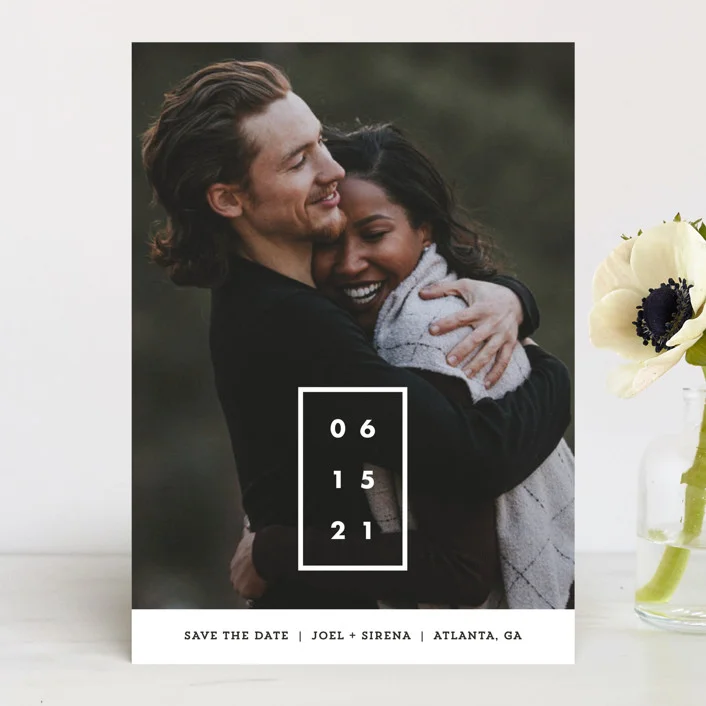 Cherished Date Save the Date by Chryssi Tsoupanarias