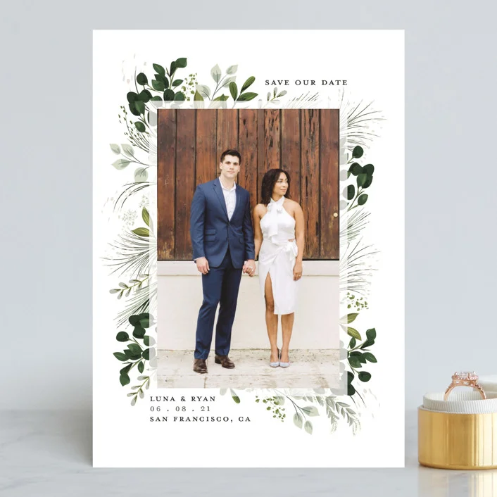 One Fine Day Save the Date by Susan Moyal
