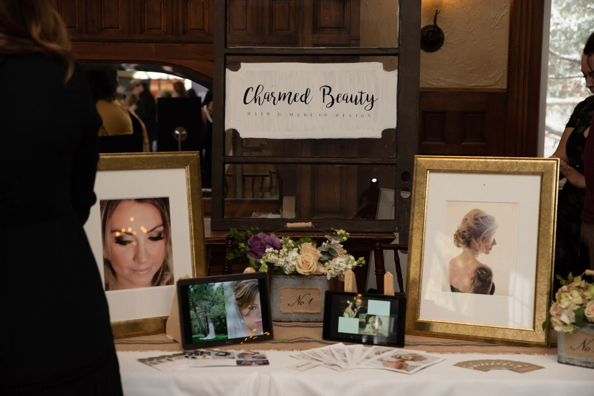 Charmed Beauty at the Cannabis Wedding Expo in Denver, Colorado. Photo by Kenesha Facello