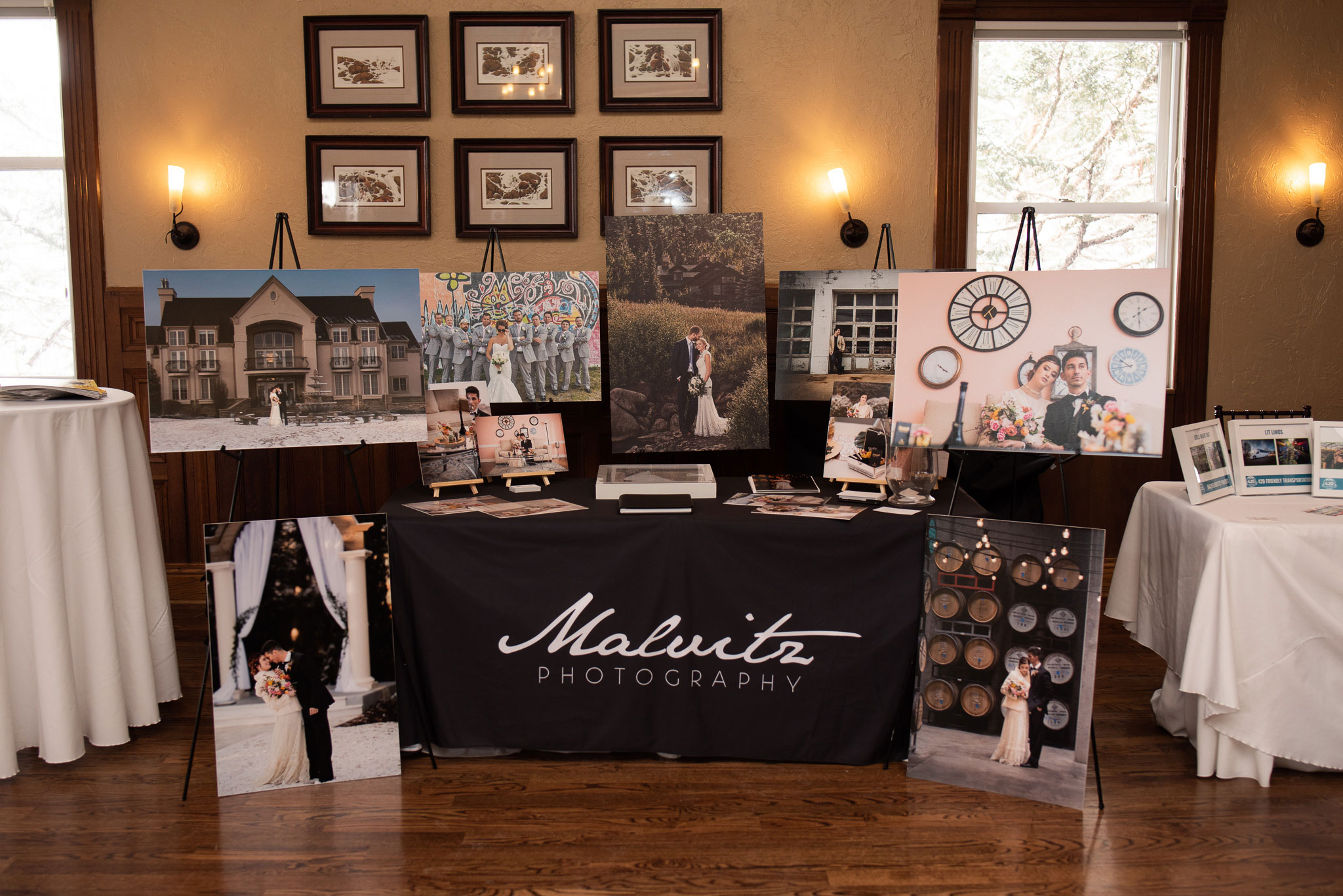 Malvitz Photography at the Cannabis Wedding Expo in Denver, Colorado. Photo by Kenesha Facello.