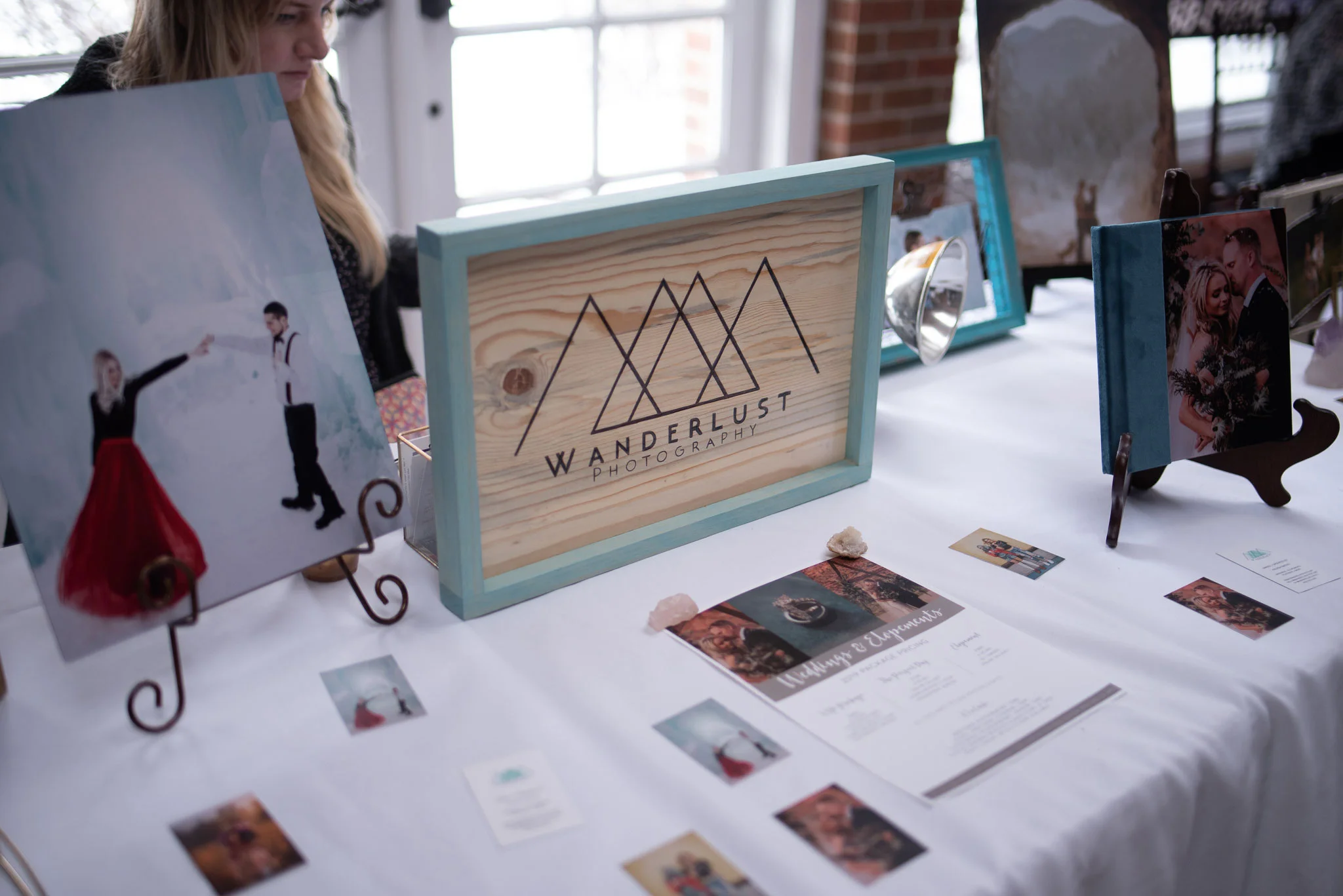 Wanderlust Photography at the Cannabis Wedding Expo in Denver, Colorado. Photo by Kenesha Facello.