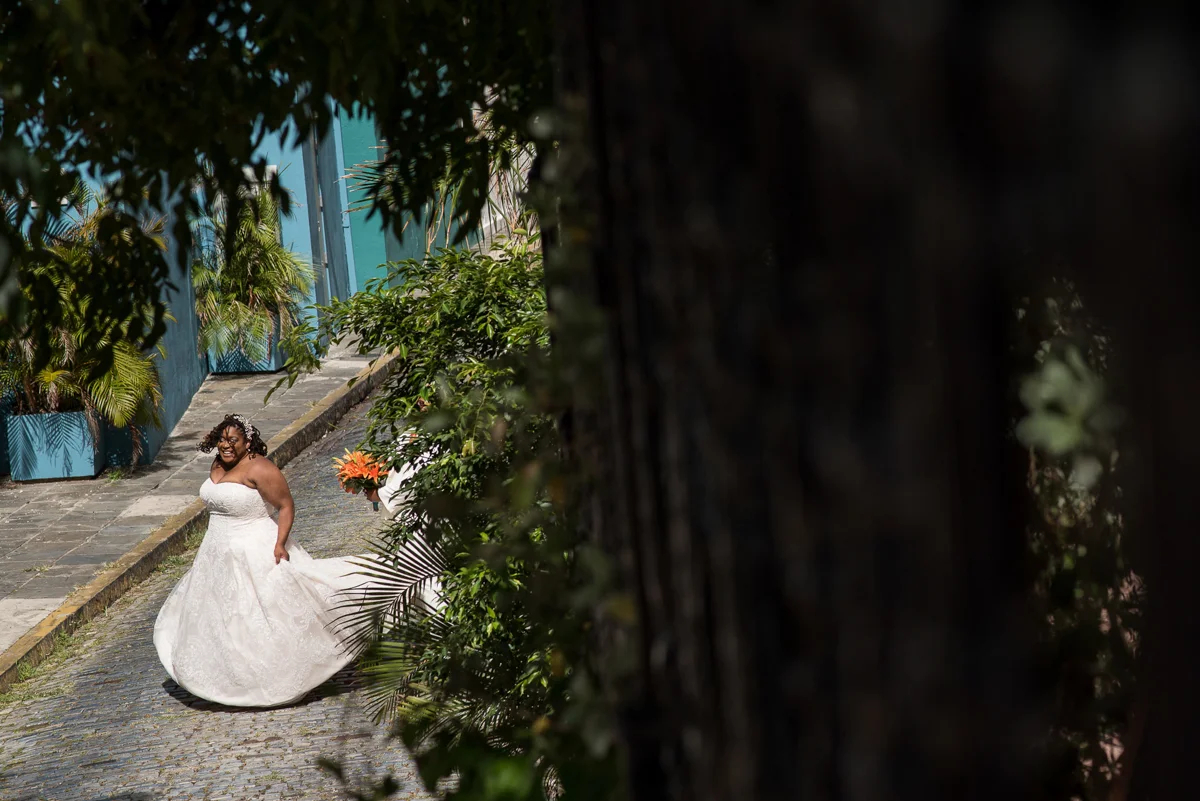tropical LGBTQ beach wedding in san juan puerto rico