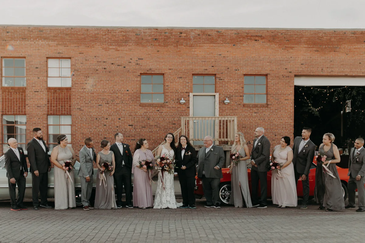 ABBY AND NICK WEDDING AMARILLO TX RITTER COLLECTIVE PHOTOGRAPHY FULL WEDDING PARTY