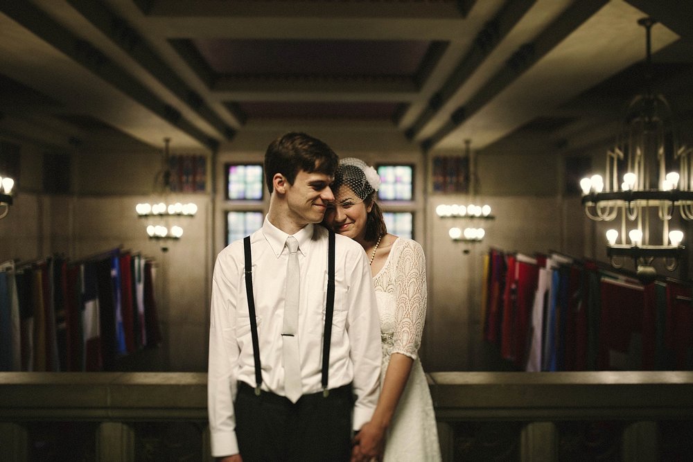Sarah-Jean and Kent’s DIY Courthouse wedding with vintage flare Brandi Potter Photography