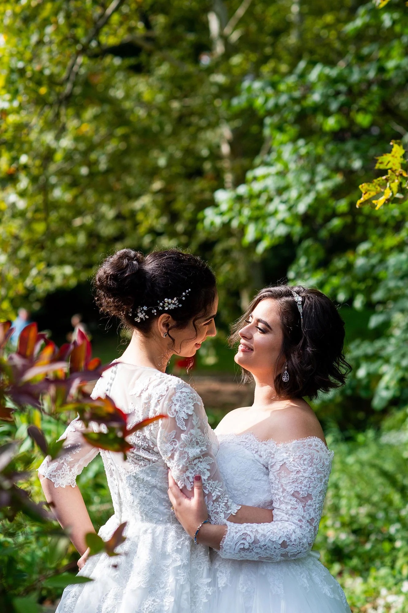 Wedding of Two Puerto Rican Brides at Ladies’ Pavilion in Central Park New York City De Nueva Photography