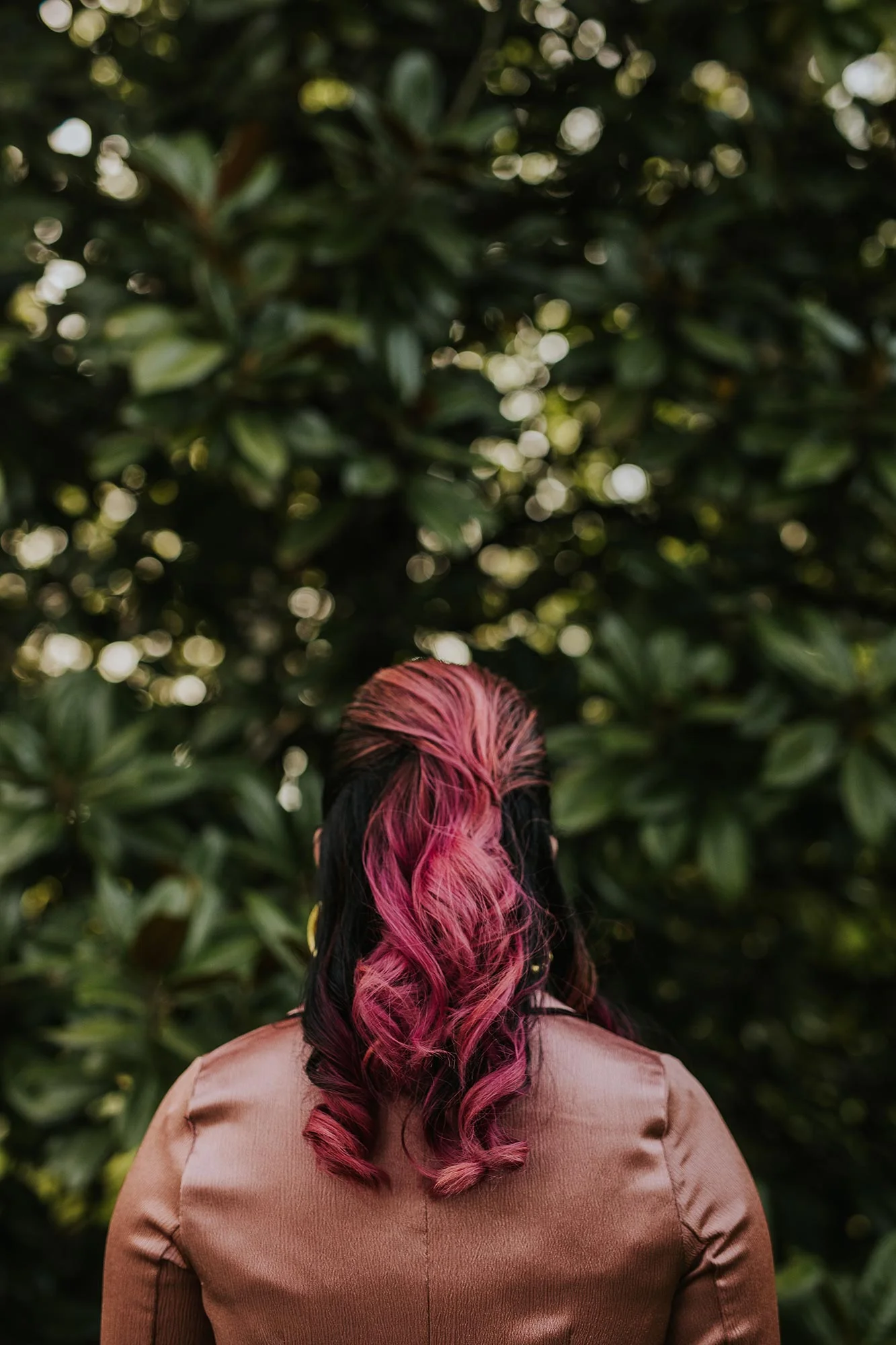 pink and green wedding inspiration styled shoot at Seven Springs VA Carly Romeo & Co.