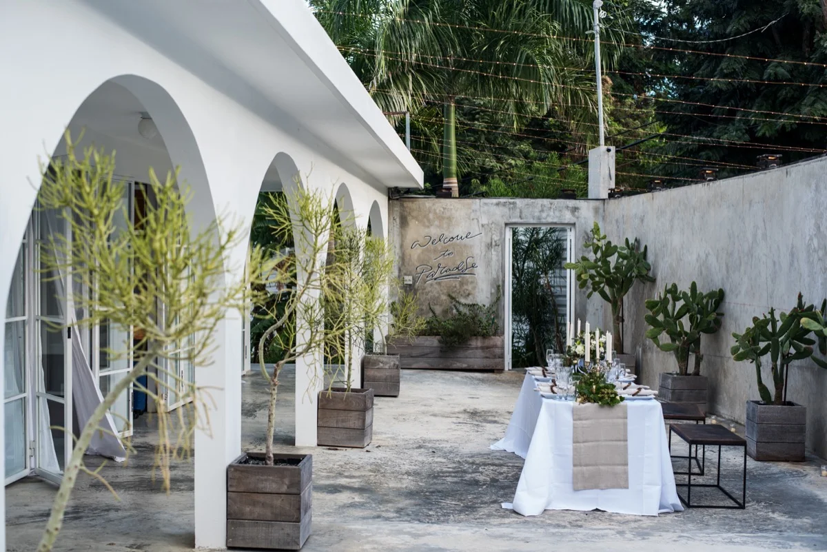 Moonlight ceremony in rincon puerto rico hastain davis photography