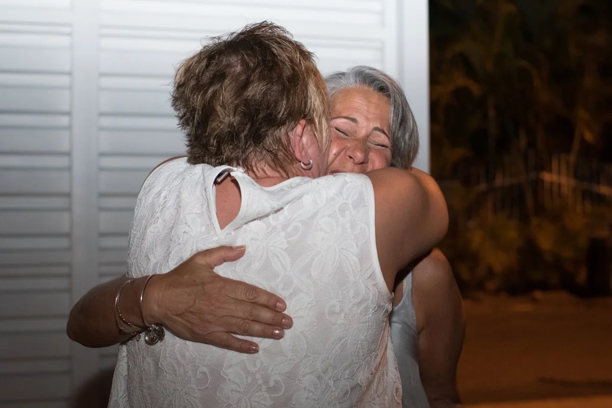 Moonlight ceremony in rincon puerto rico hastain davis photography