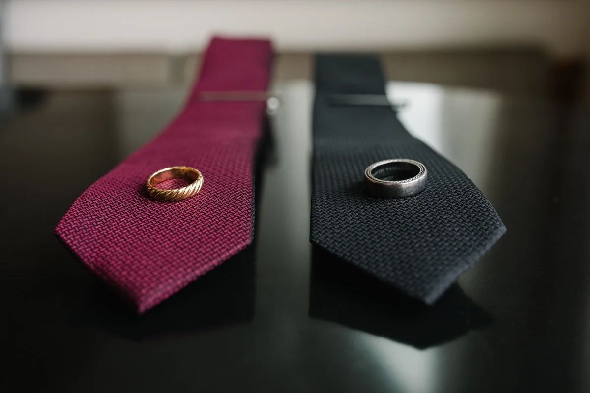 modern mediterranean wedding meatpacking district new york city rima brindamour photography ties with wedding rings