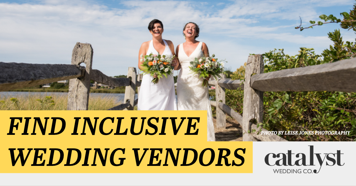 Find Inclusive Wedding Vendors - Photo by Leise Jones Photography