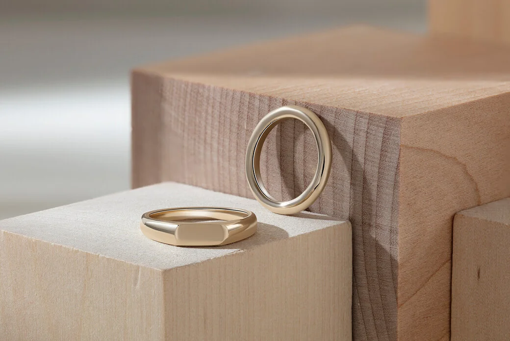 Signet Engagement Ring I Rosey West