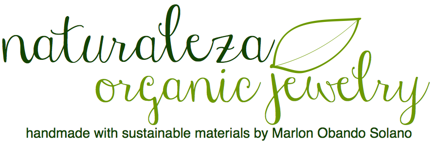 Naturaleza Organic Jewelry handmade with sustainable materials by Marlow Obando Solano