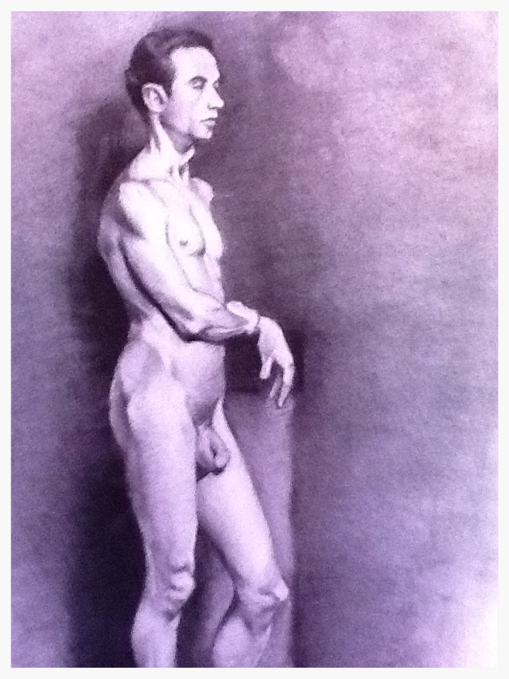 Charcoal sketch