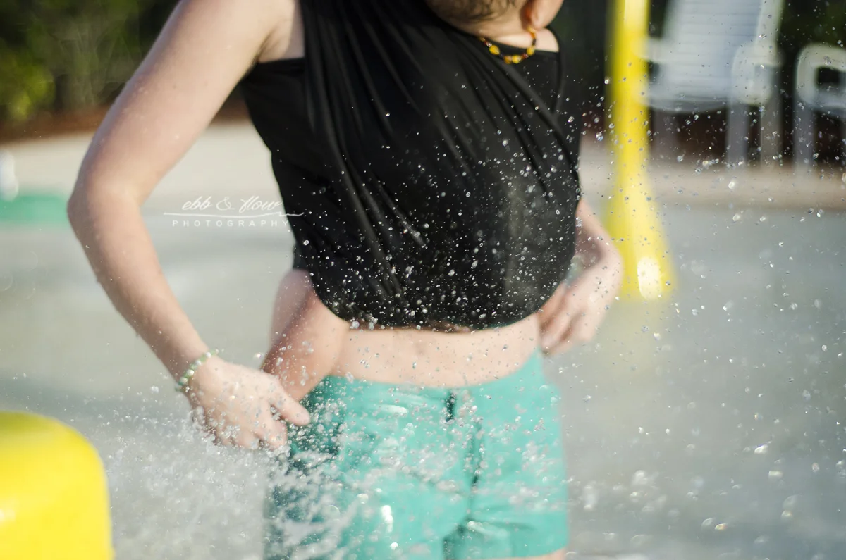 babywearing in water