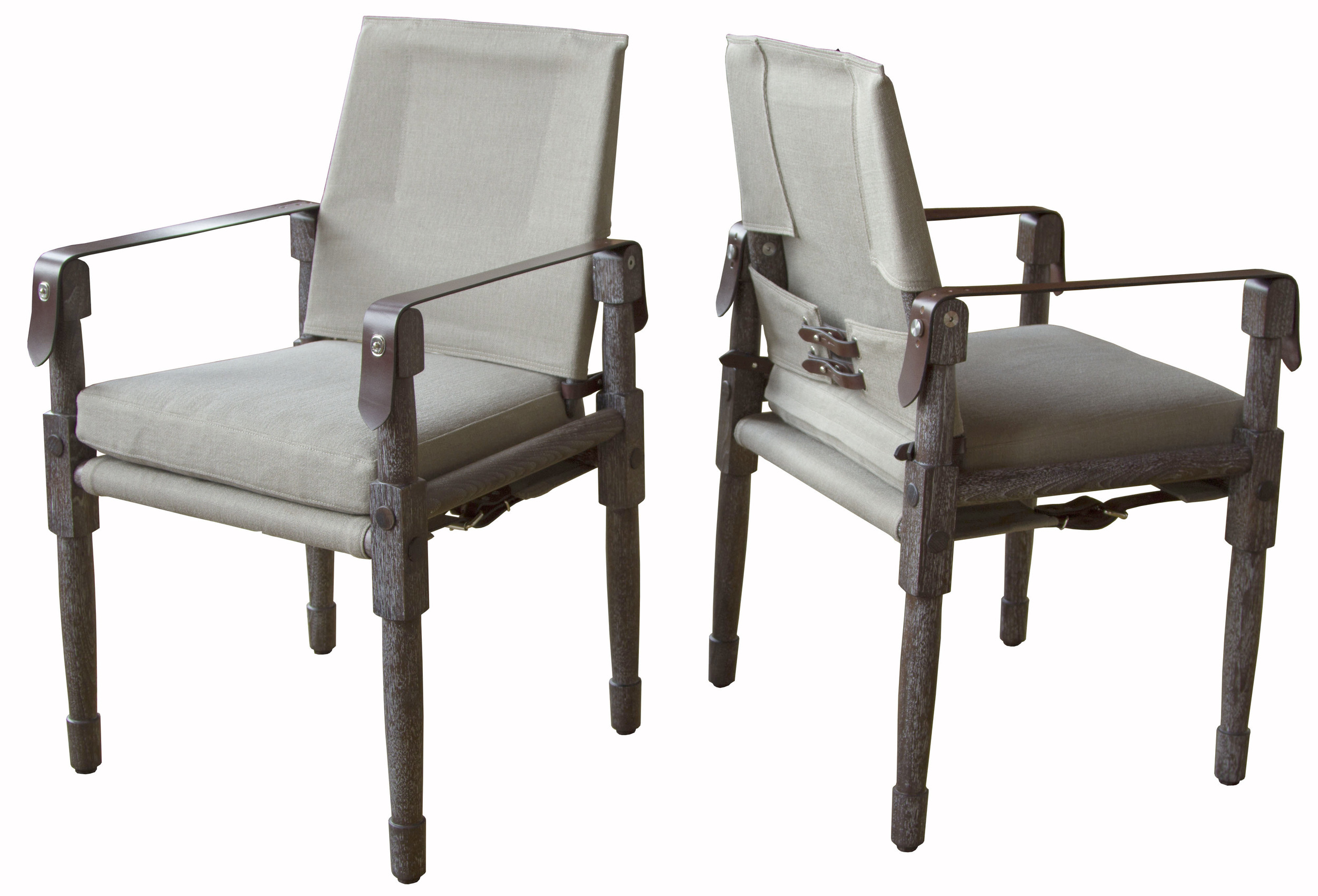  Chatwin Chairs with havana straps 
