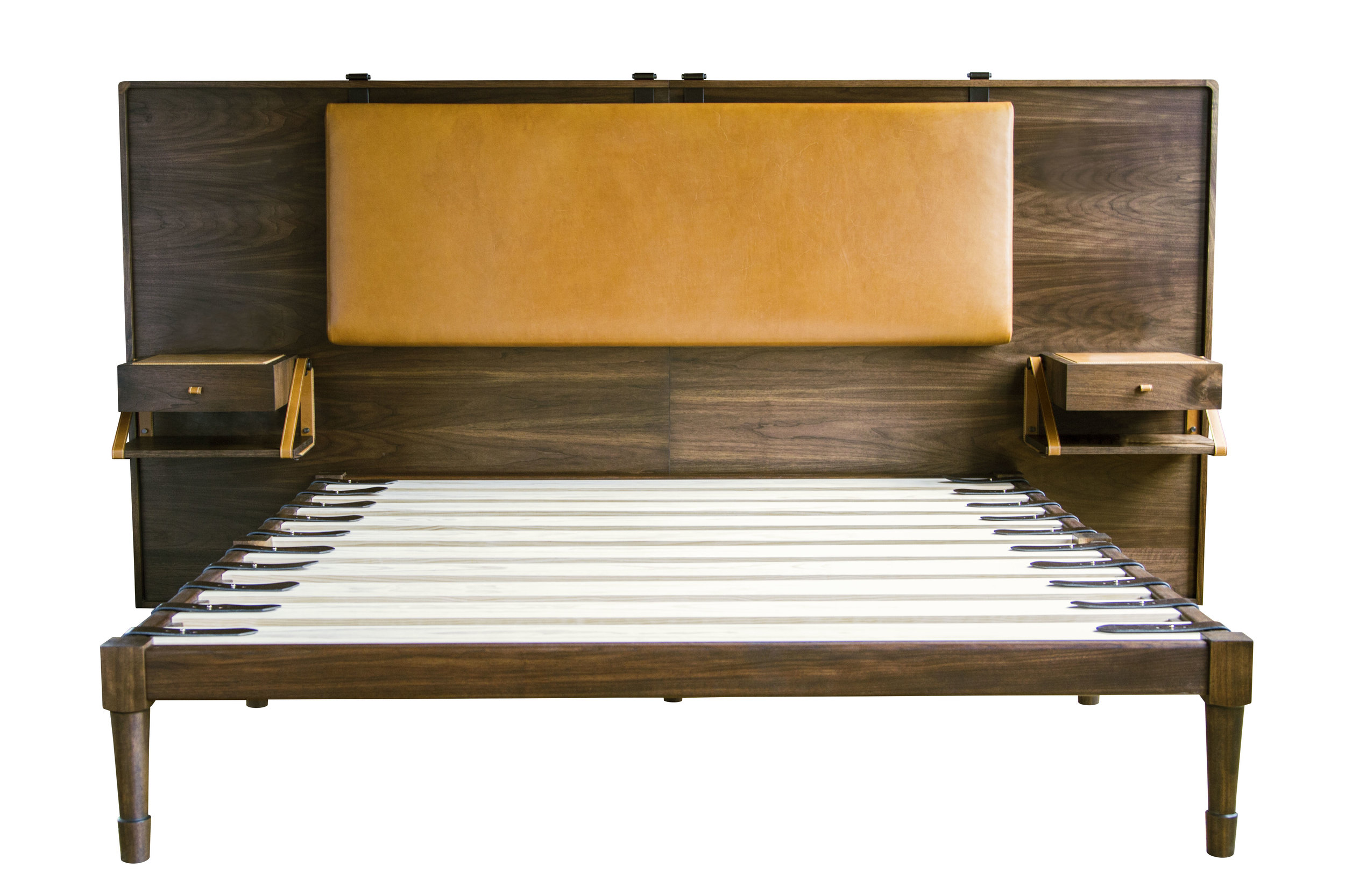 CA King Jasper Bed with the Marlton Headboard 