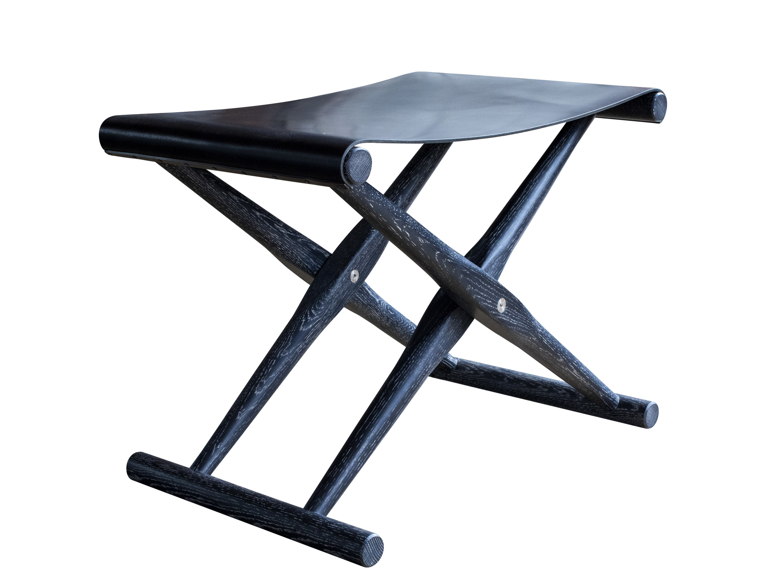 Matthiessen Folding Stool with streamlined legs