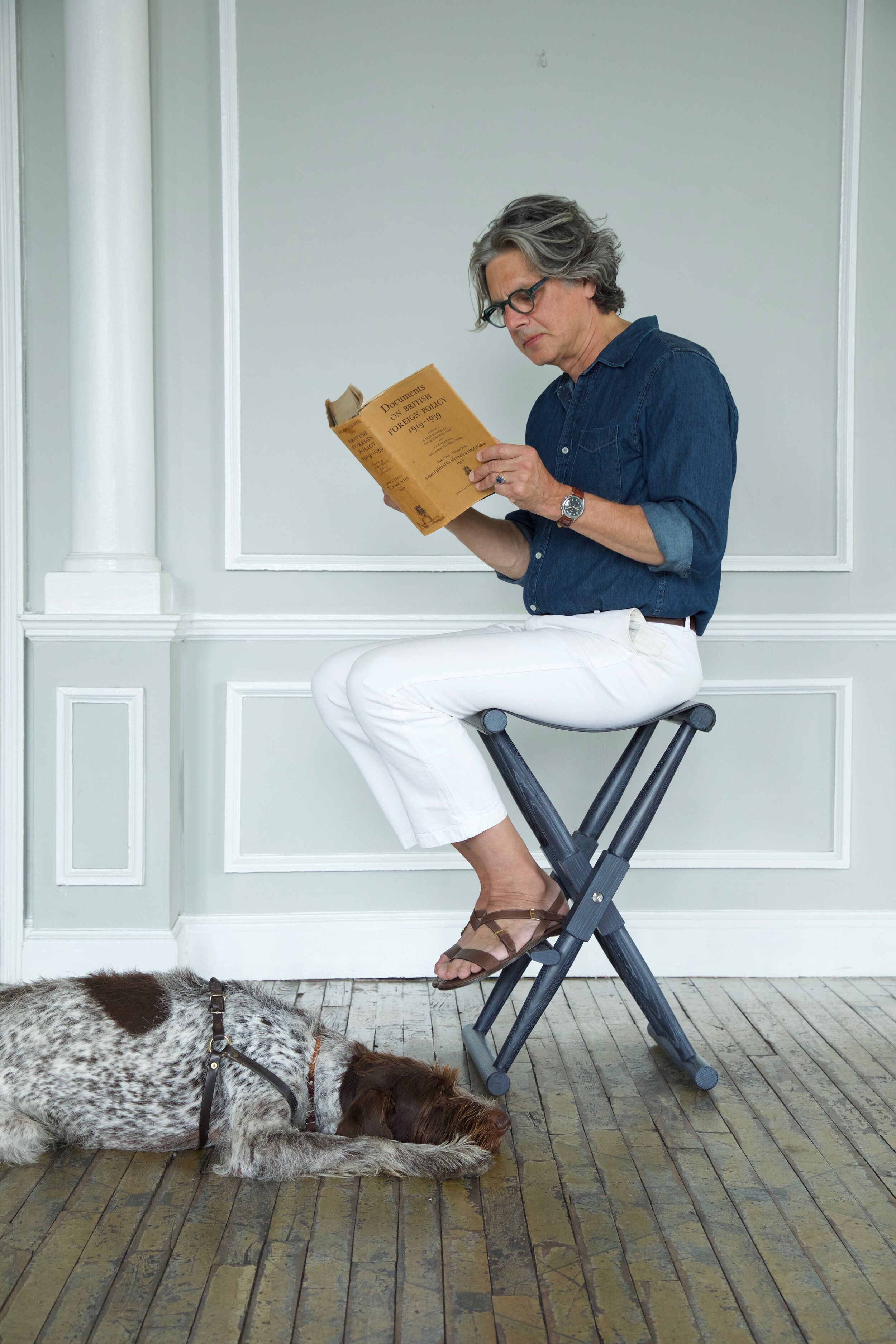 Matthiessen Folding Counter Stool 