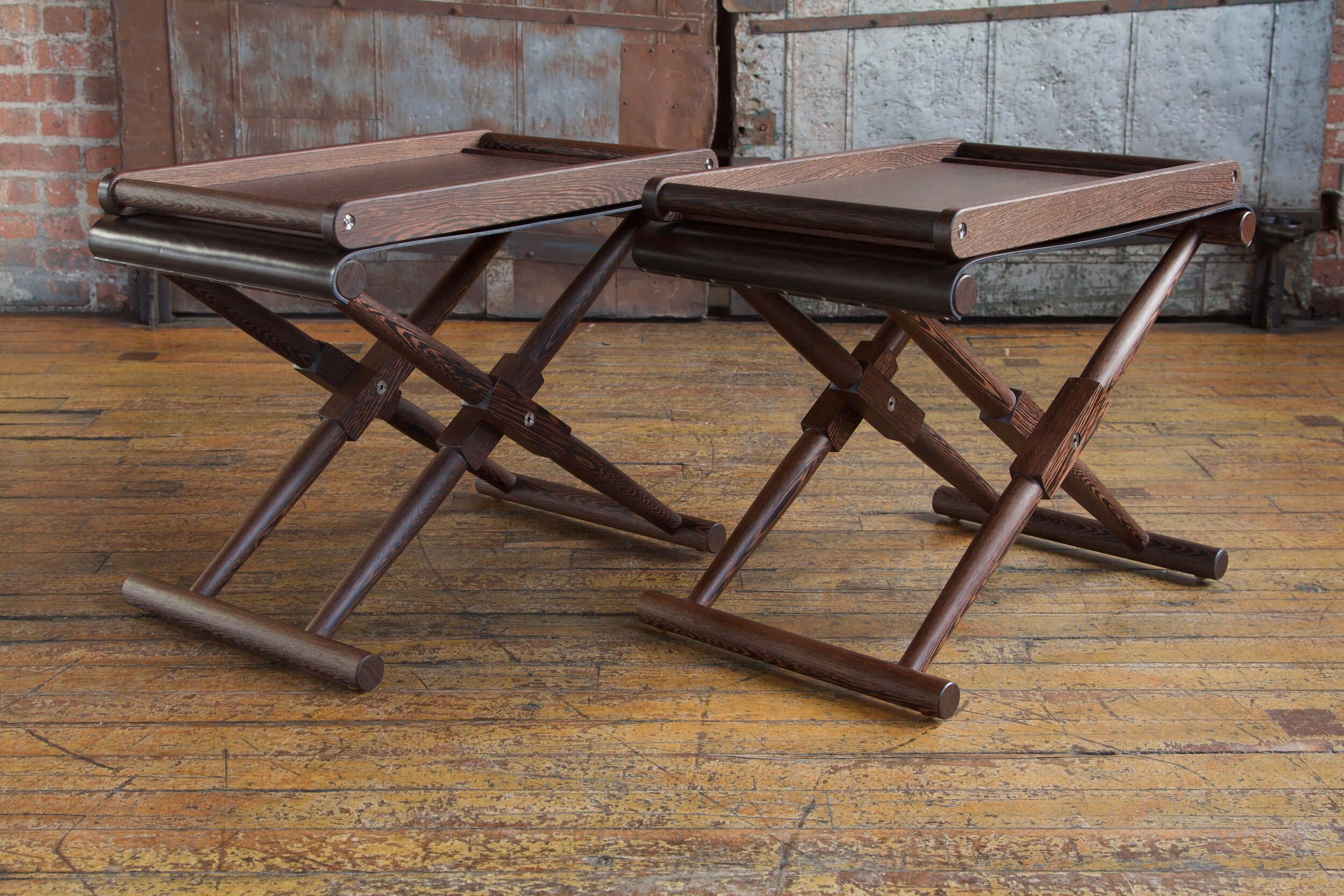 Matthiessen Stools with Trays