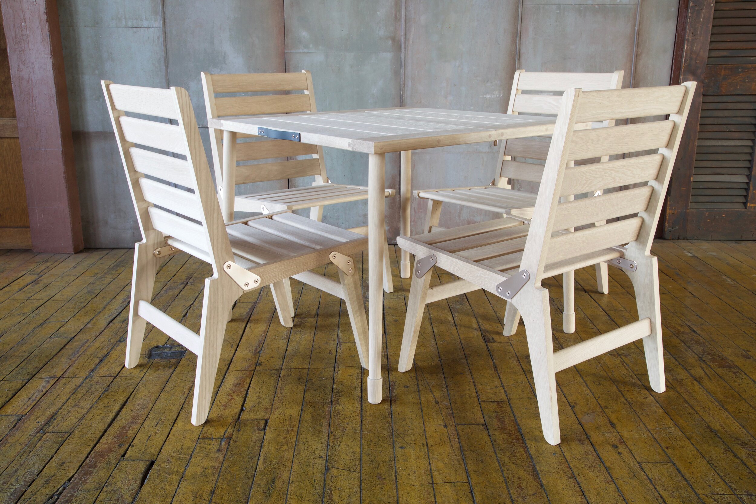 O.F.S. outdoor dining chairs