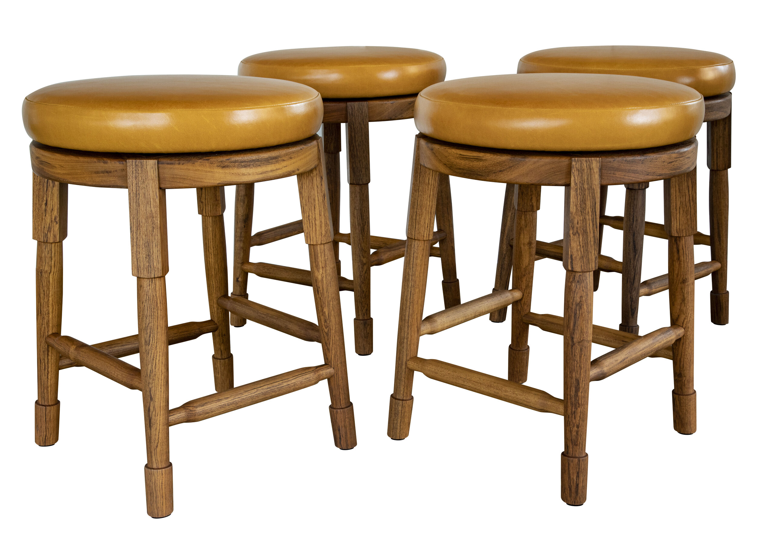 Chatwin Round Swivel Counter Stool 