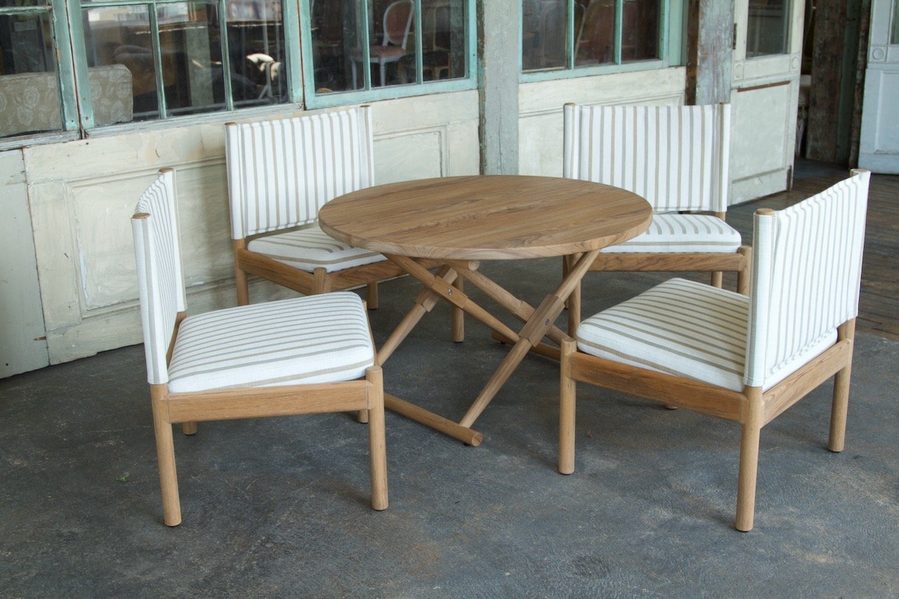 Reed Chairs with Matthiessen Round 