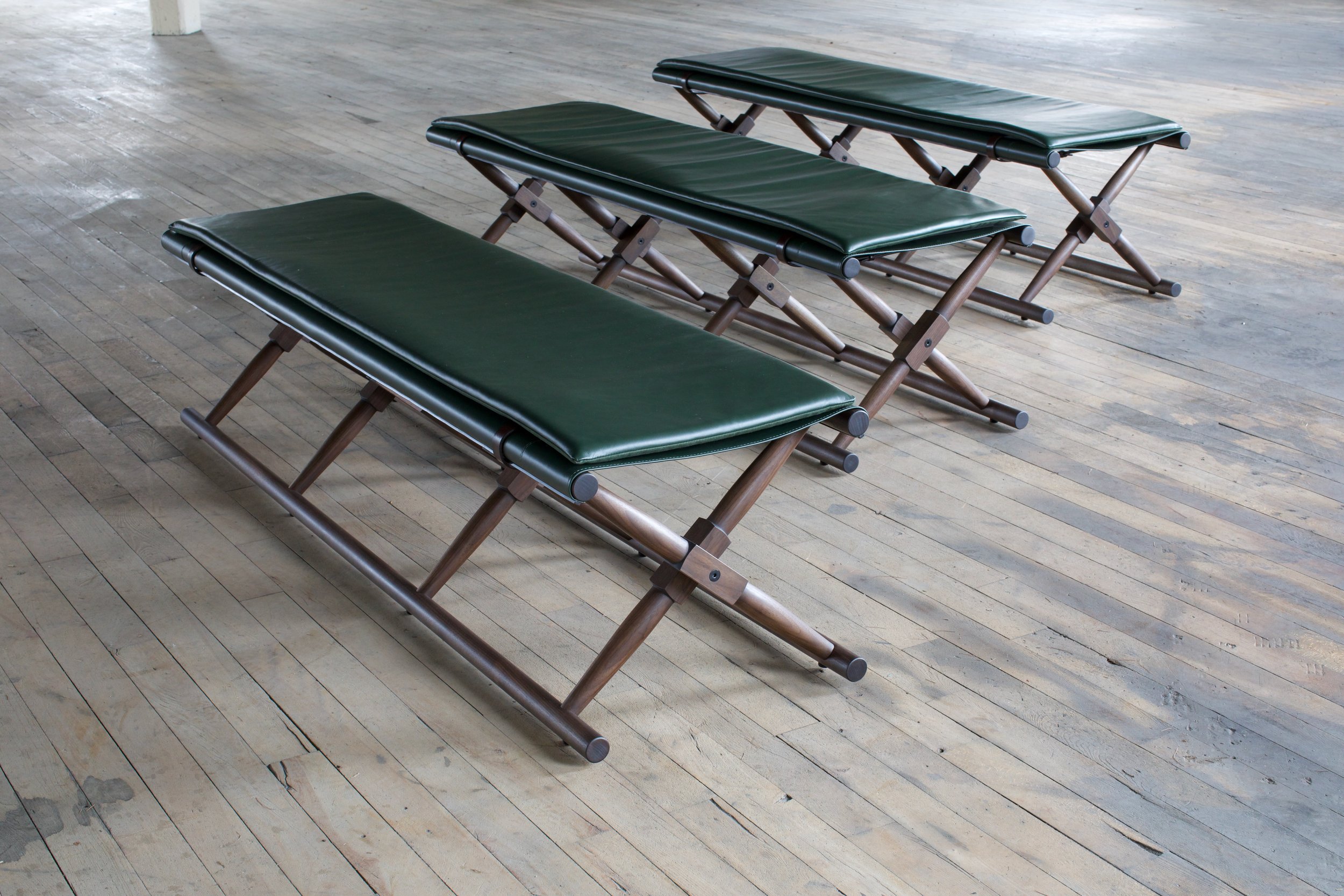 Matthiessen Folding Benches 