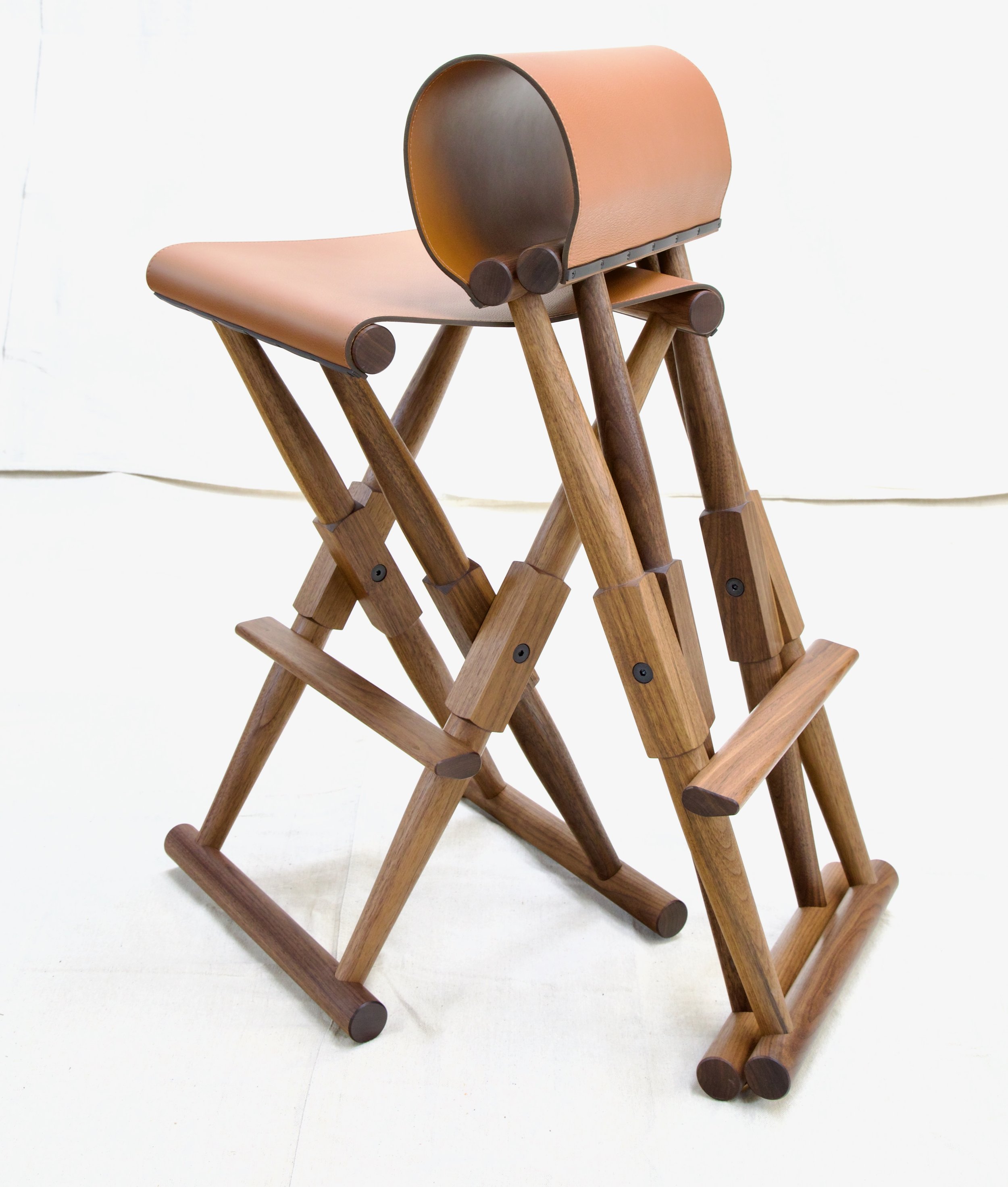 Matthiessen Folding Counter Stool