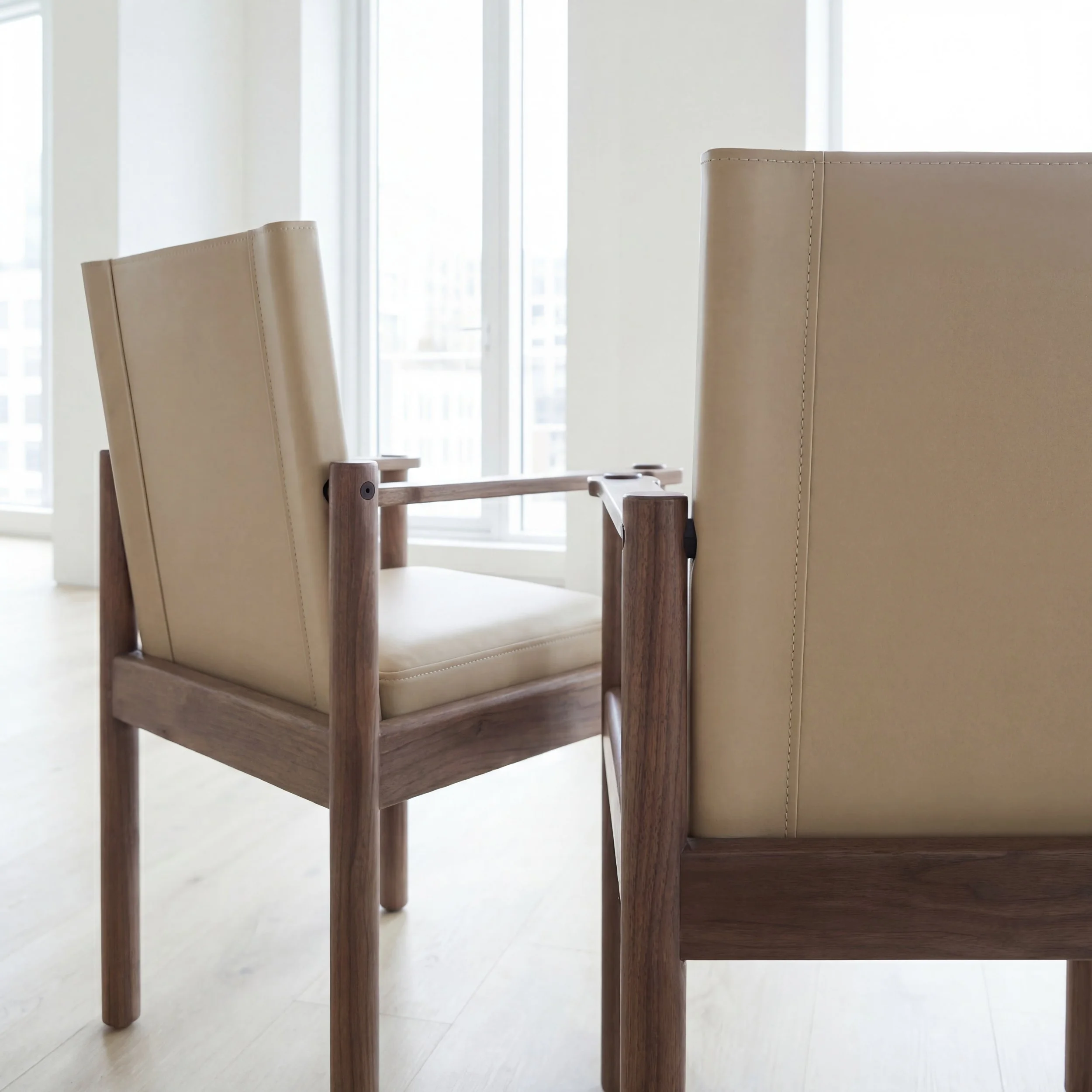 Reed Arm Chairs 