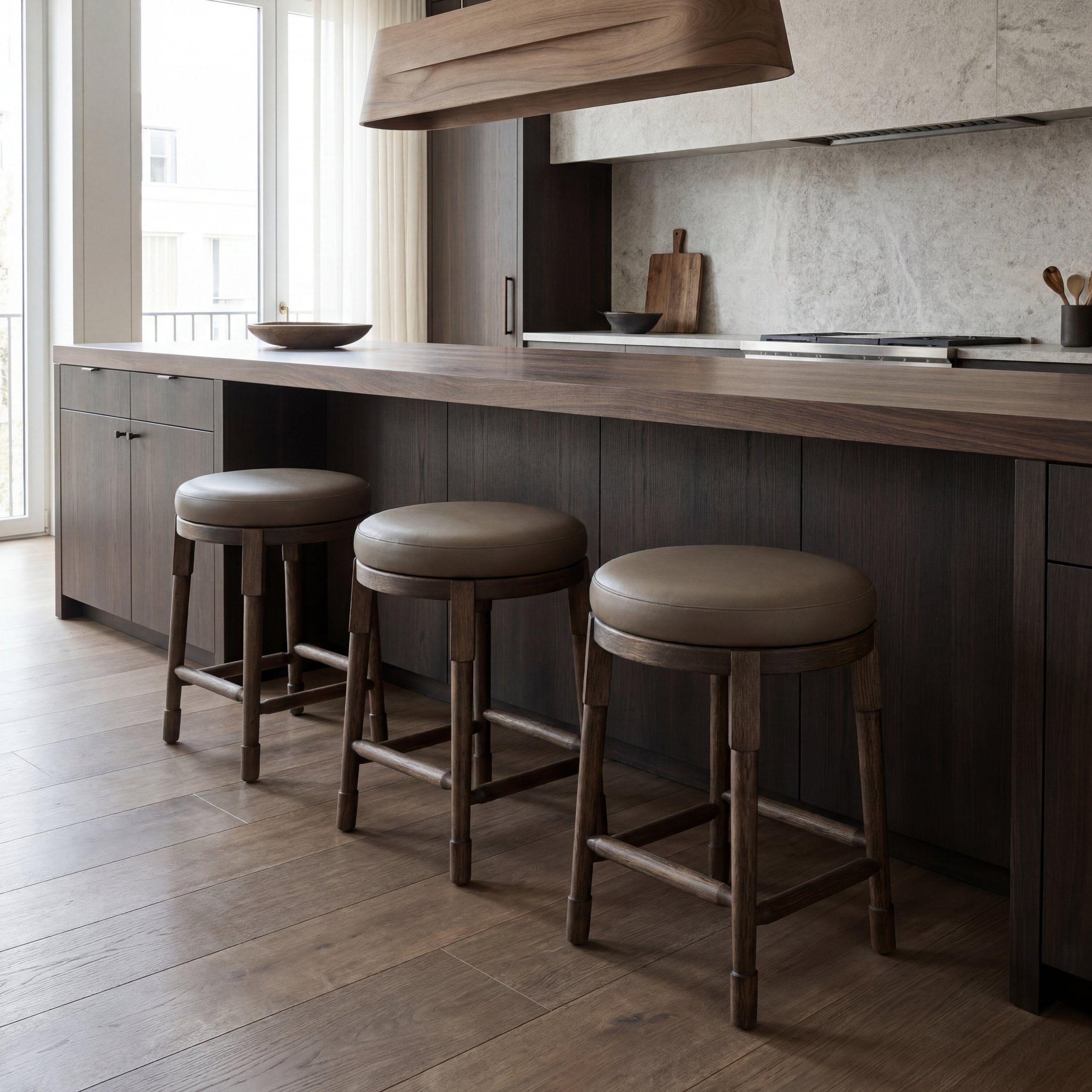 Chatwin Swivel Counter Stool