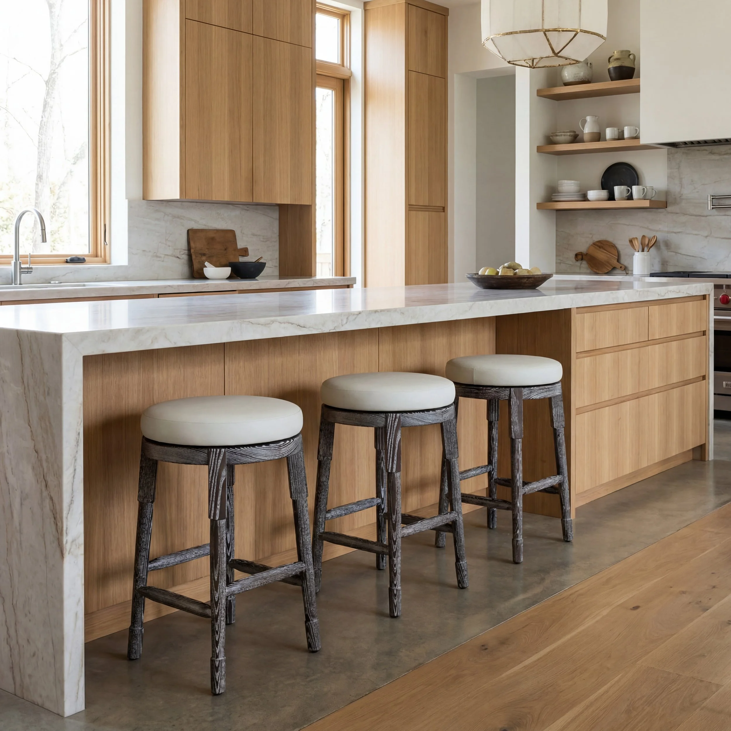 Chatwin Swivel Counter Stool