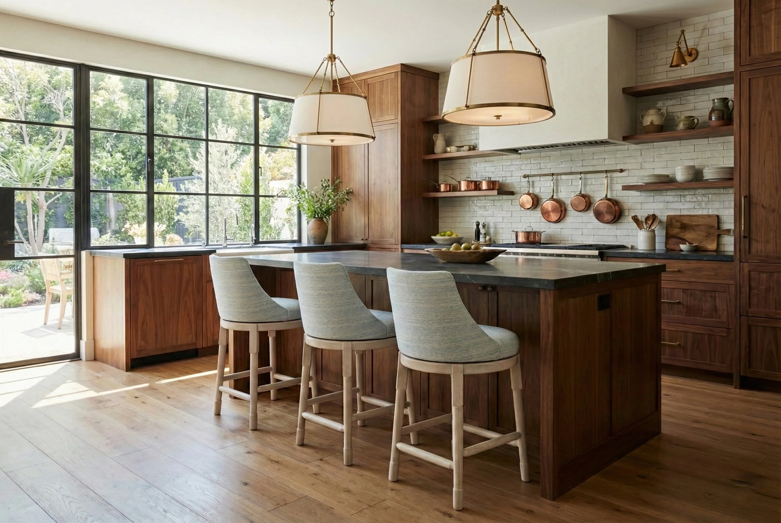 Chatwin Tallback Swivel Stool