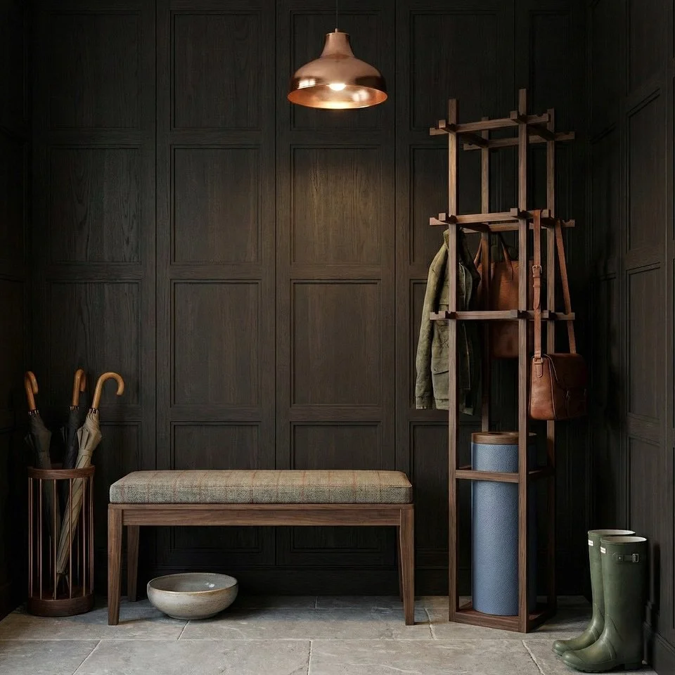 The Brentton coatrack understands that threshold moments&mdash;coming home, leaving home&mdash;deserve attention. Deserve beauty.

For someone who doesn&rsquo;t toss their coat over a chair or let umbrellas collect in a corner. Someone who believes t