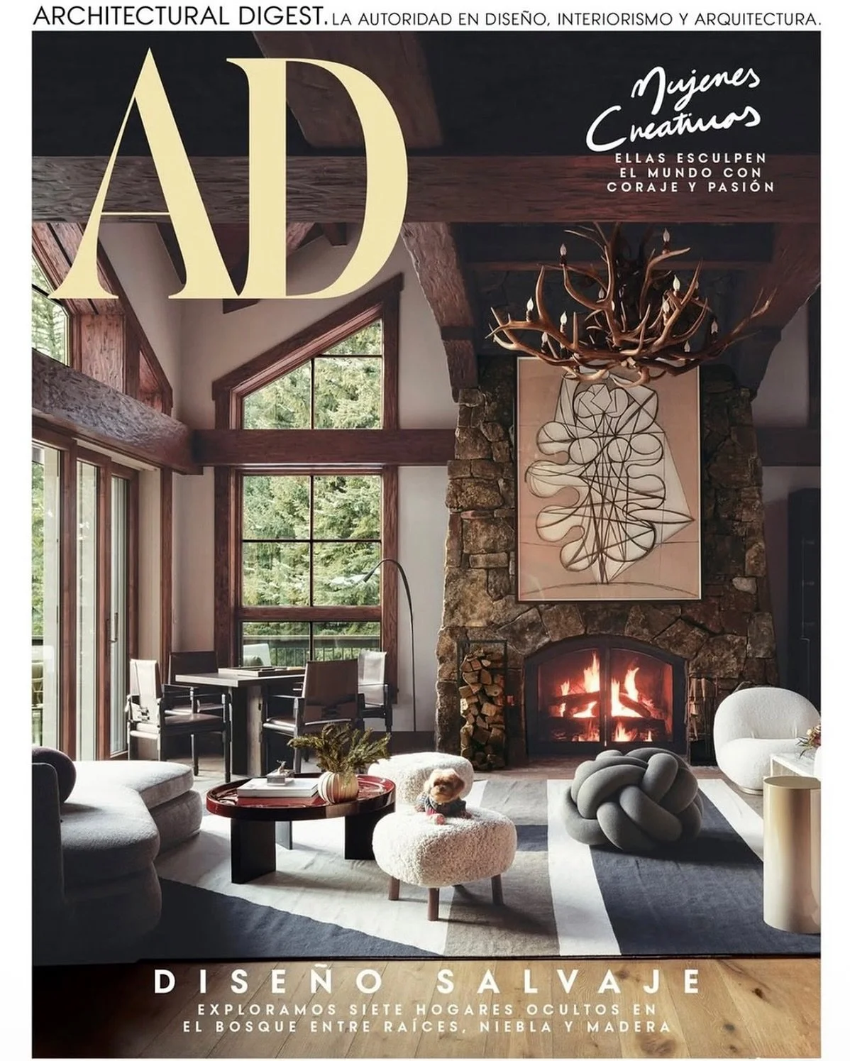 AD Mexico tells the story&mdash;a mountain retreat in Vail, masterfully imagined by Sofia Aspe. The Chatwin chairs, named for a wanderer who understood that the best journeys end at a table.

&iexcl;Felicidades Sof&iacute;a!

Publication @admx 
Dise&