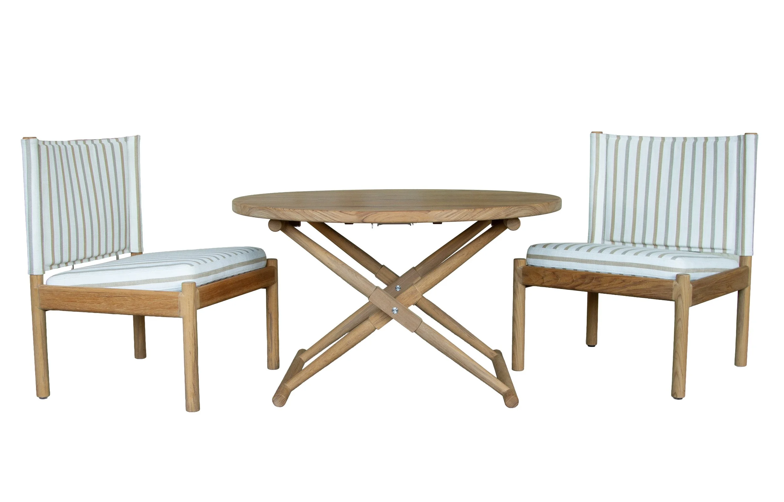 Reed Chairs with Matthiessen Round 