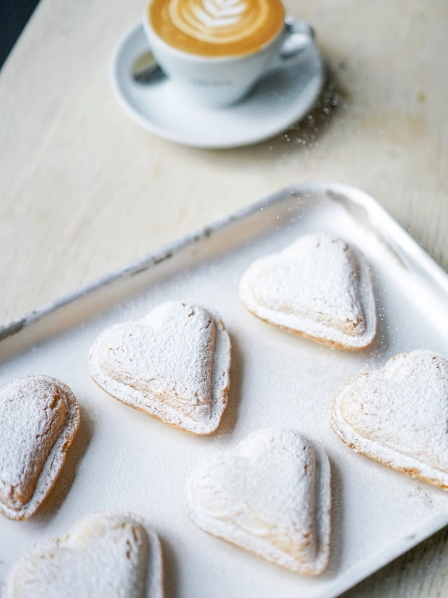 Love is in the air&hellip; and in the bakery 💗 Our heart-shaped treats are now available ahead of Valentine&rsquo;s Day!

Available on the counter:

🤍 Vanilla Hearts 🍓 Heart-Shaped Berry Mazarins ❤️ Our iconic Semla buns topped with a little heart