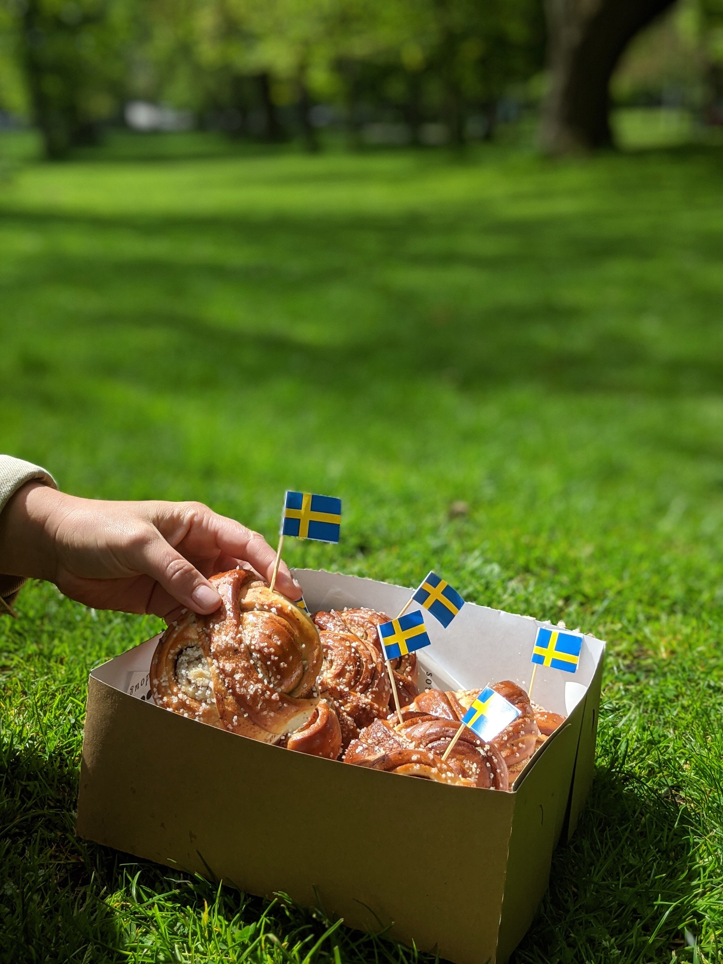 🇸🇪 SWEDEN DAY BUN GIVEAWAY 🇸🇪

This is your sign to celebrate with a proper fika 💛

To mark Sweden Day this Saturday 6th June, we&rsquo;re giving away 3 bundles of freshly baked buns: each box containing a selection of 6 soft, cardamom-scented a