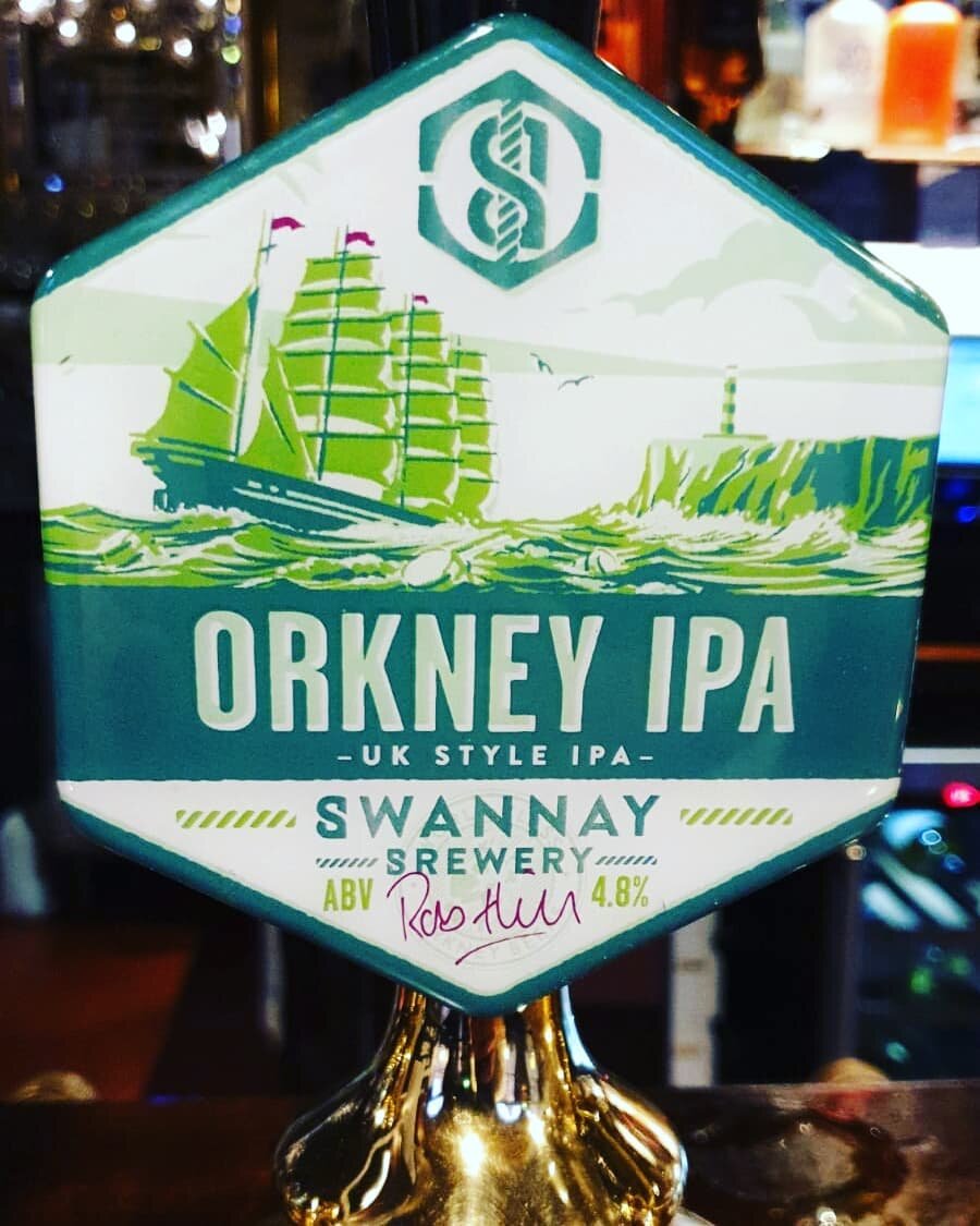 Another change tonight, on comes Orkney IPA from @swannaybrewery #realale #realaleedinburgh #caskale #caskaleedinburgh #craftbeer #craftbeeredinburgh #edinburghbeer #edinburghpubs #swannaybrewery #IPA