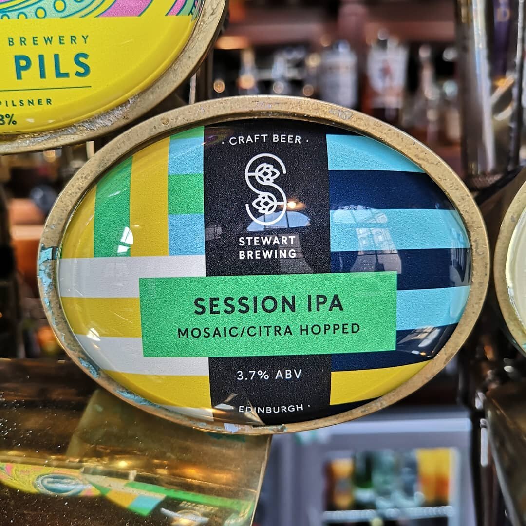 New on today from @stewartbrewing #craftbeer #craftbeeredinburgh #edinburghbeer #edinburghpubs #stewartbrewing #IPA