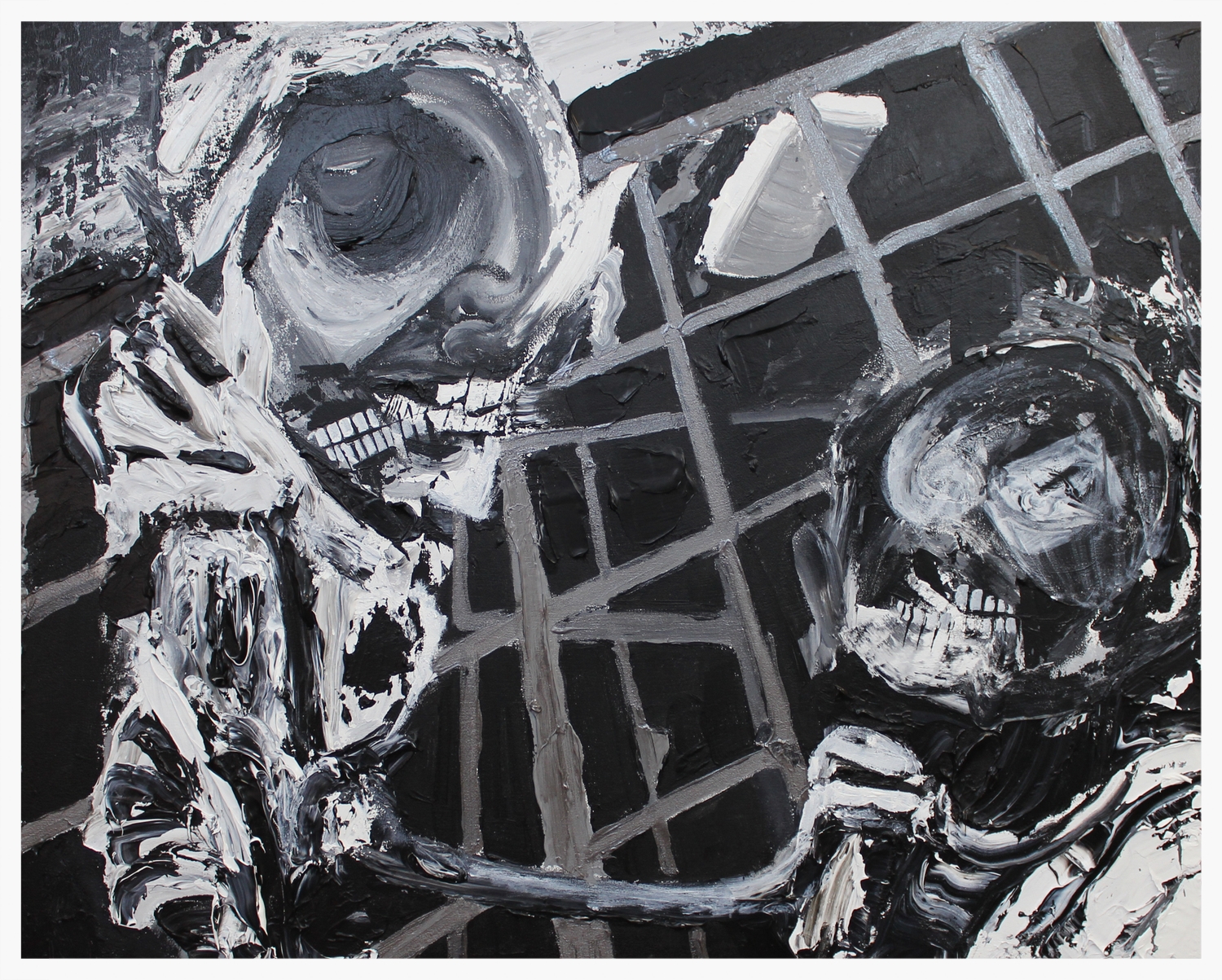 Gacy's Repose Acrylic on Panel 24" x 30"