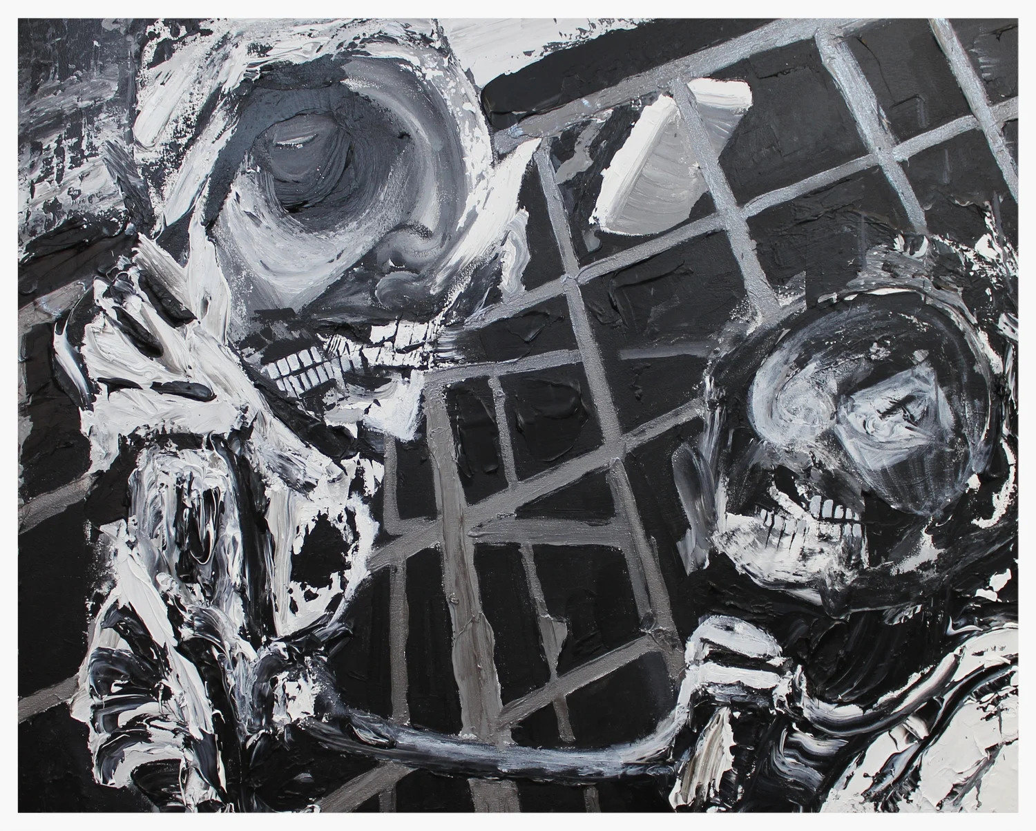 Gacy's Repose Acrylic on Panel 24" x 30"