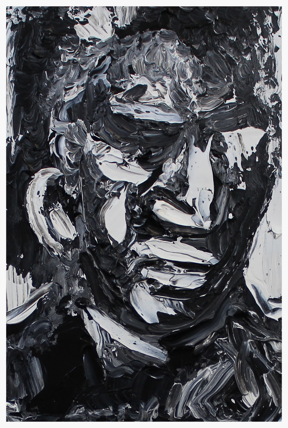 Forensia II Acrylic on Panel 18.5" x 12.5"
