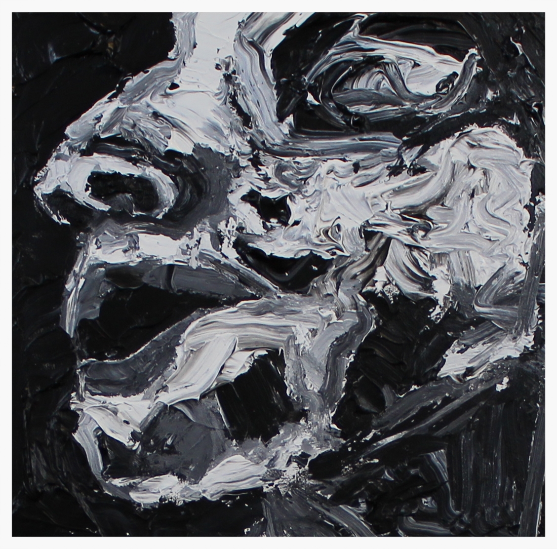 Forensia III Acrylic on Panel 12.5" x 12.5"