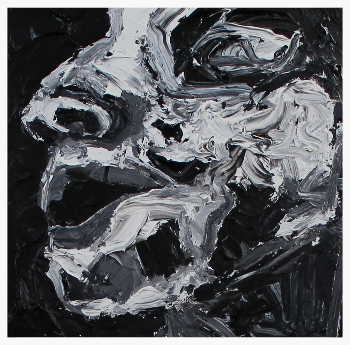 Forensia III Acrylic on Panel 12.5" x 12.5"