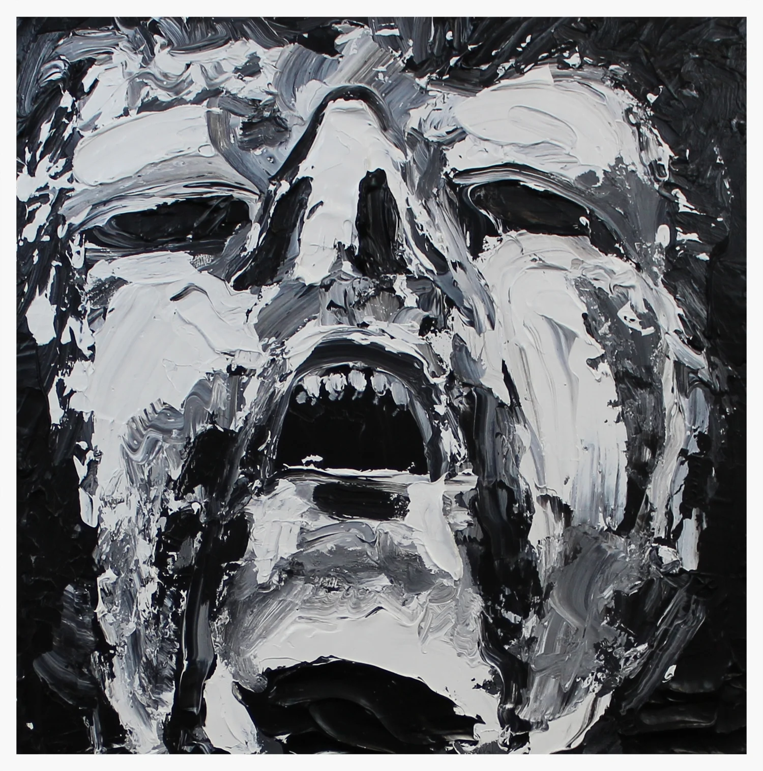 Forensia IV Acrylic on Panel 18.5" x 18.5"