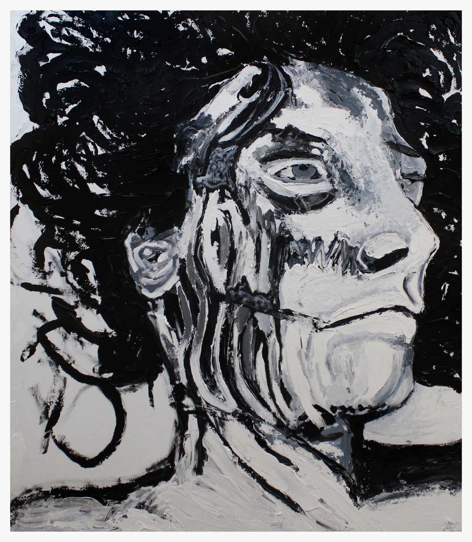 Forensia V Acrylic on Panel 48" x 42"