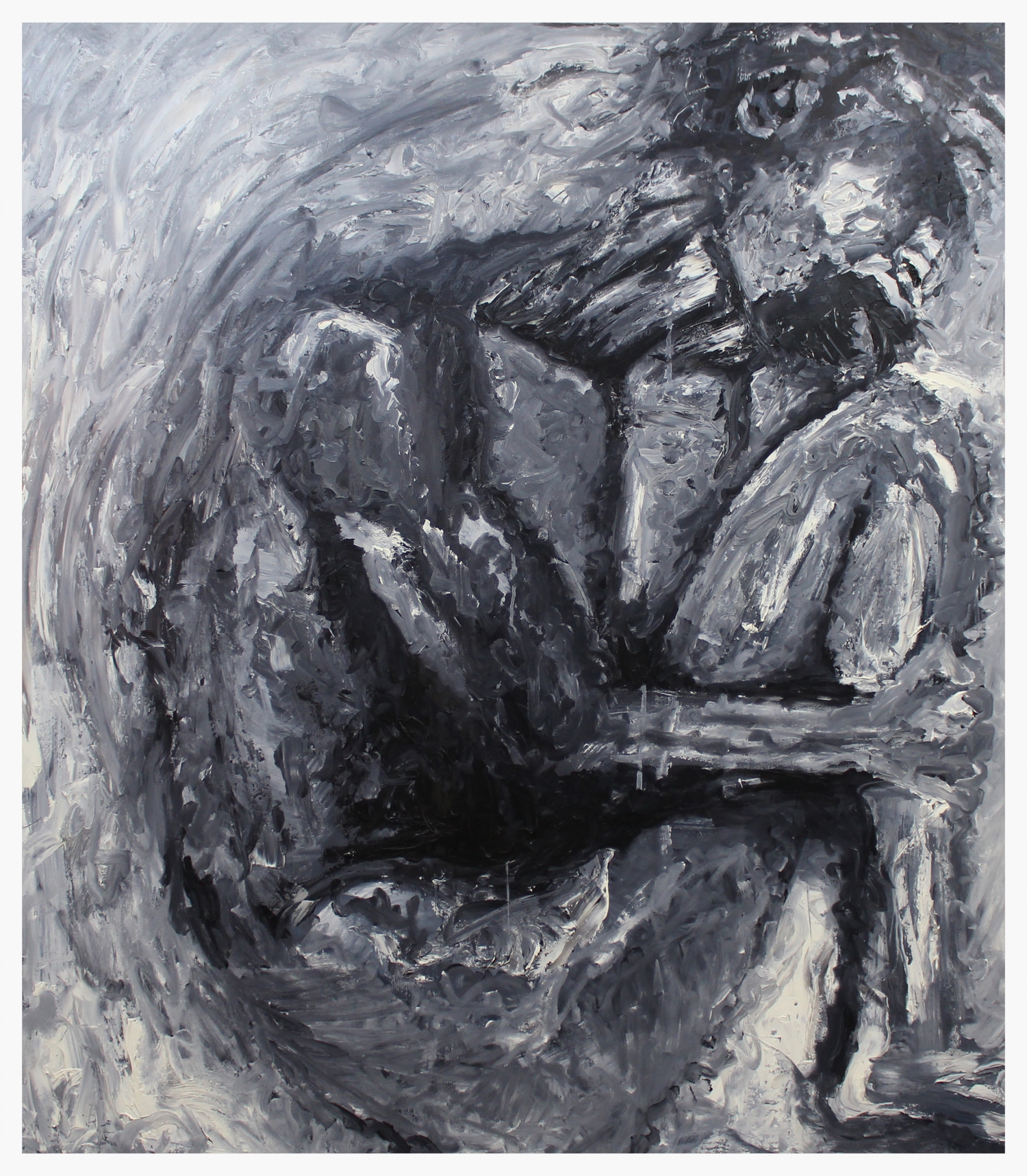 Forensia VI Acrylic on Panel 48" x 42"