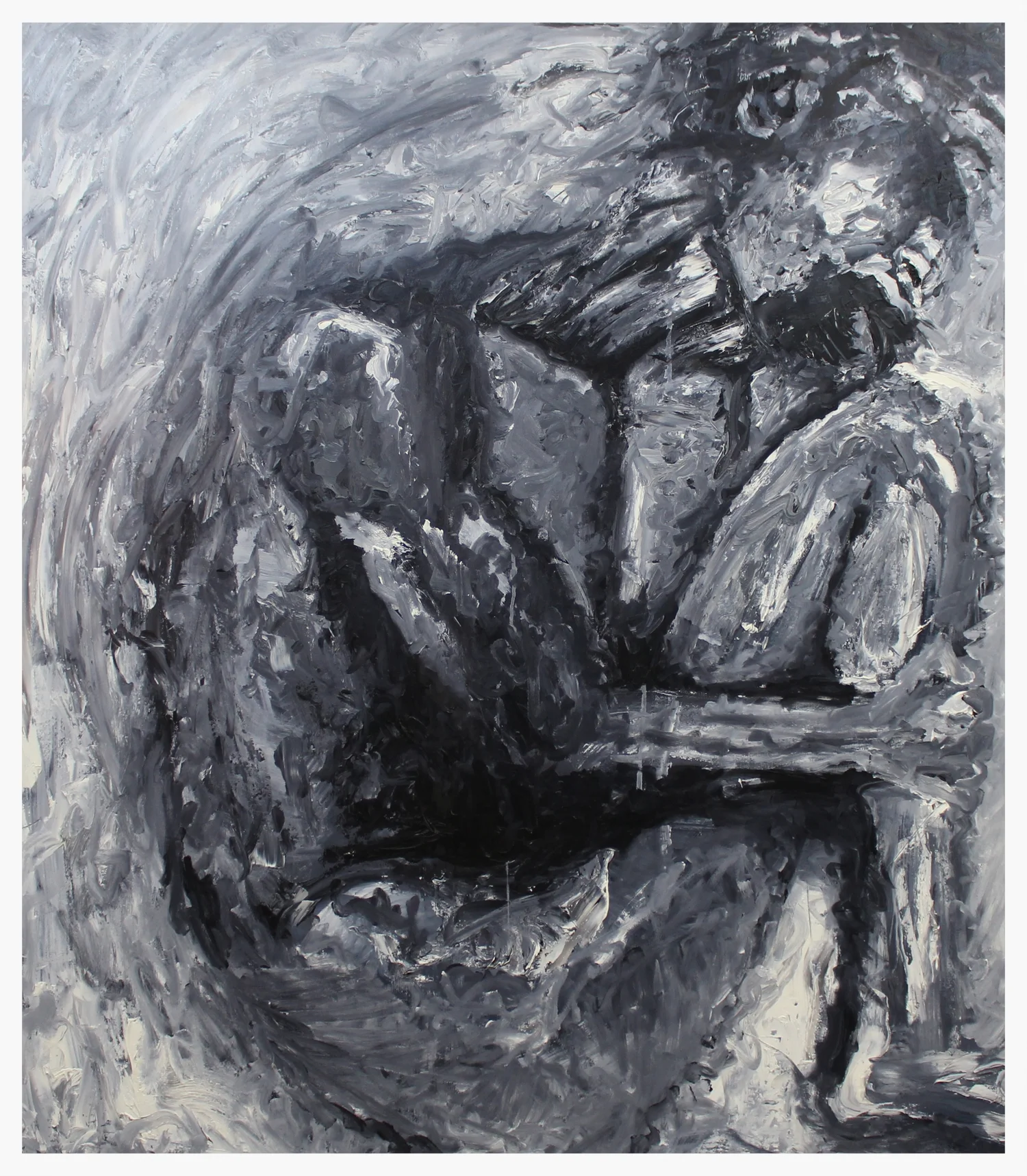 Forensia VI Acrylic on Panel 48" x 42"