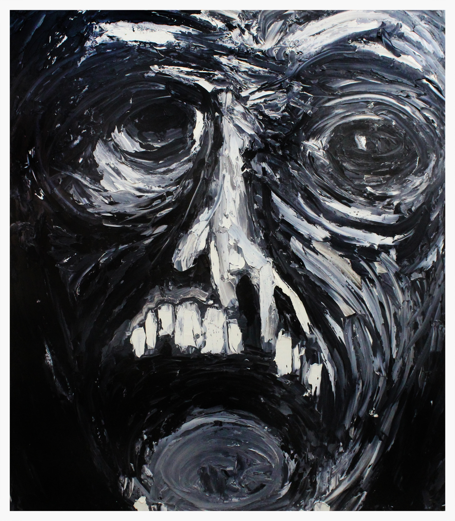 The Way Ends Oil on Panel 48" x 42"