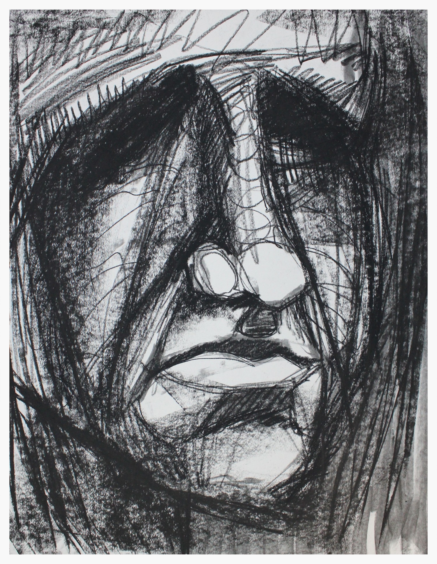 Extinguished II Charcoal on Paper 18" x 24" 